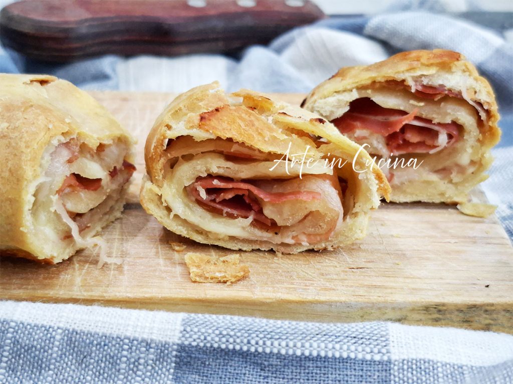 ROLO RÚSTICO com bacon e provolone