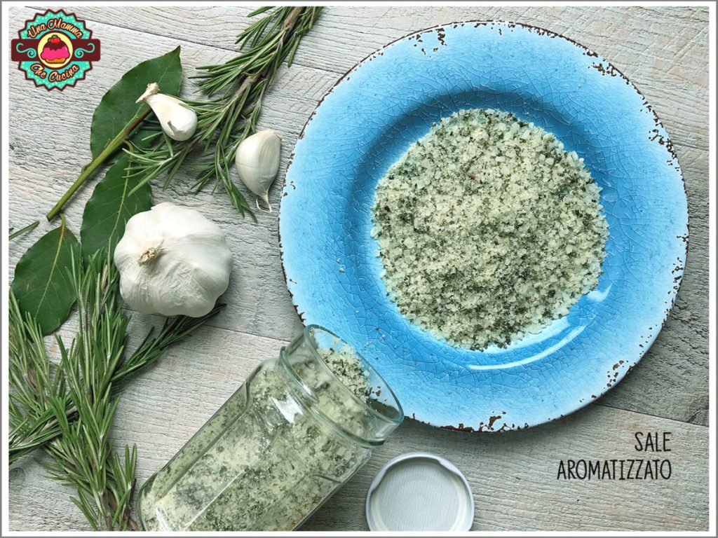 Sal aromatizado para carnes e vegetais