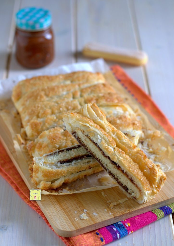 strudel de biscoitos champanhe e nutella gp