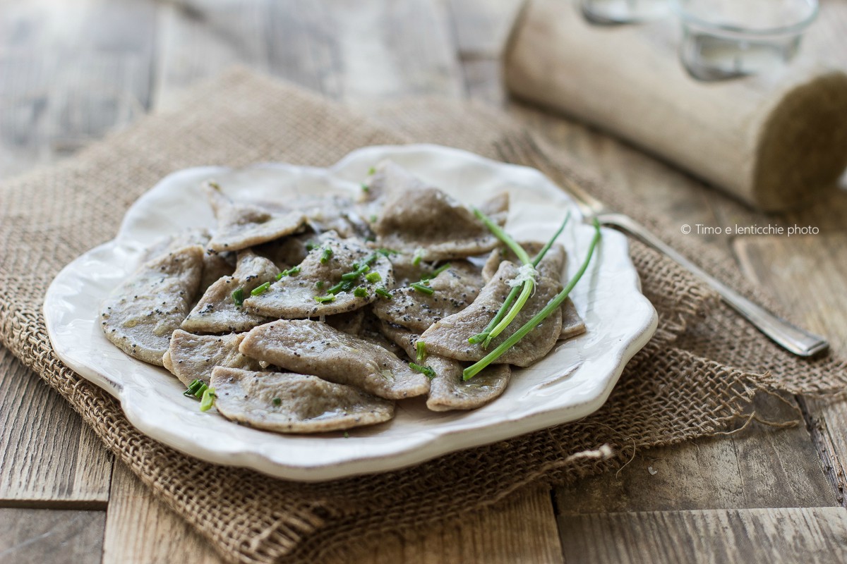 Ravioli ladini Cajincì te ega – cancì