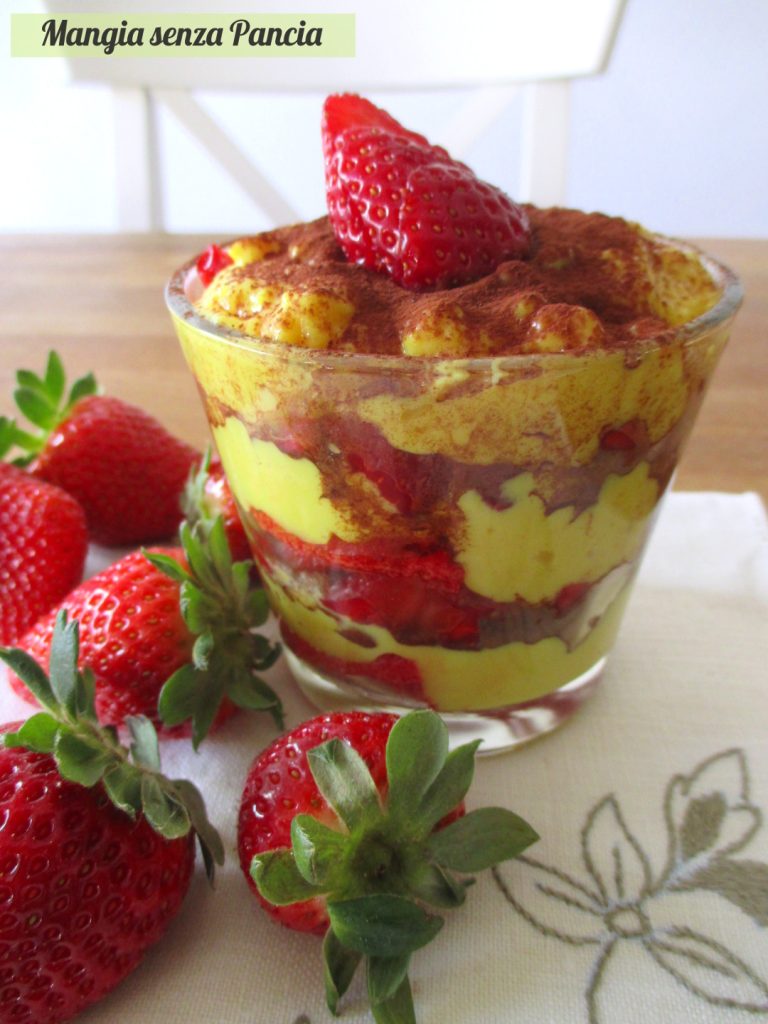 Zuppa inglesa biscoitos champagne e frutas, Mangia senza Pancia