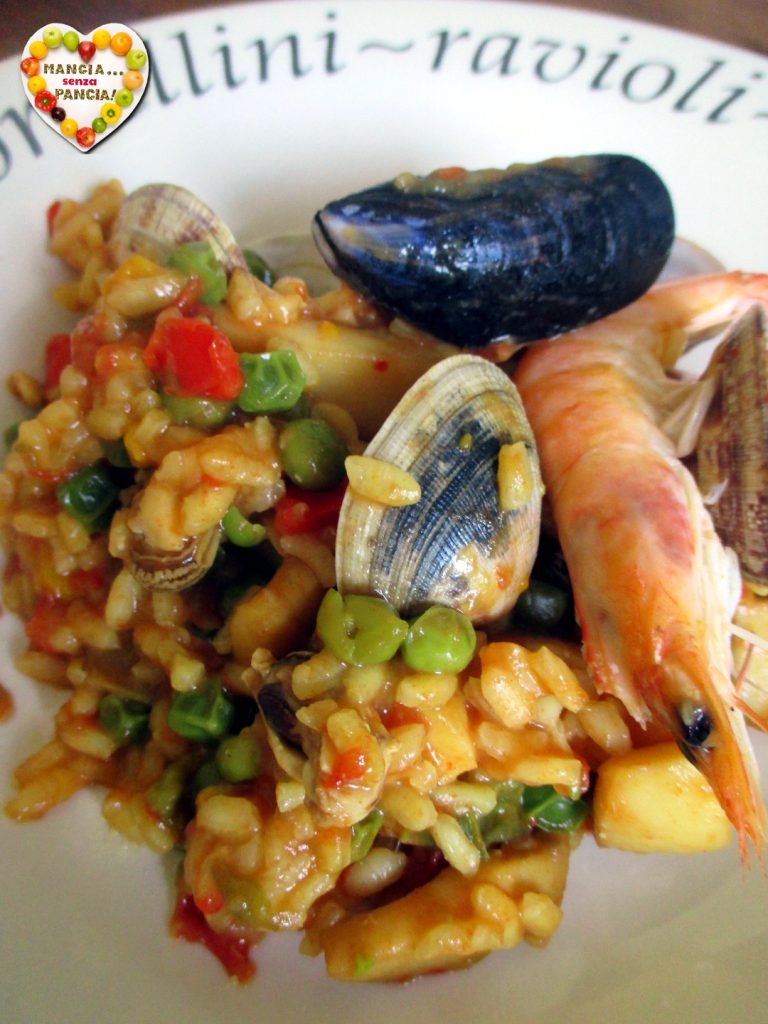 Paella de frutos do mar, Coma sem Barriga