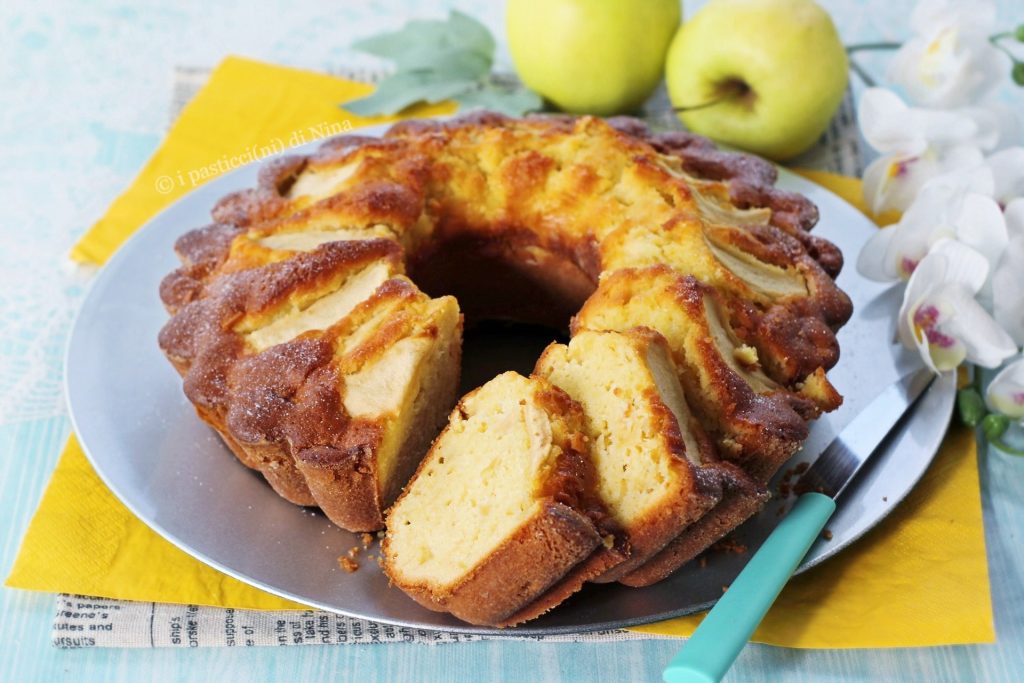 Bolo de maçã e iogurte simples e saudável receita i pasticcini di Nina