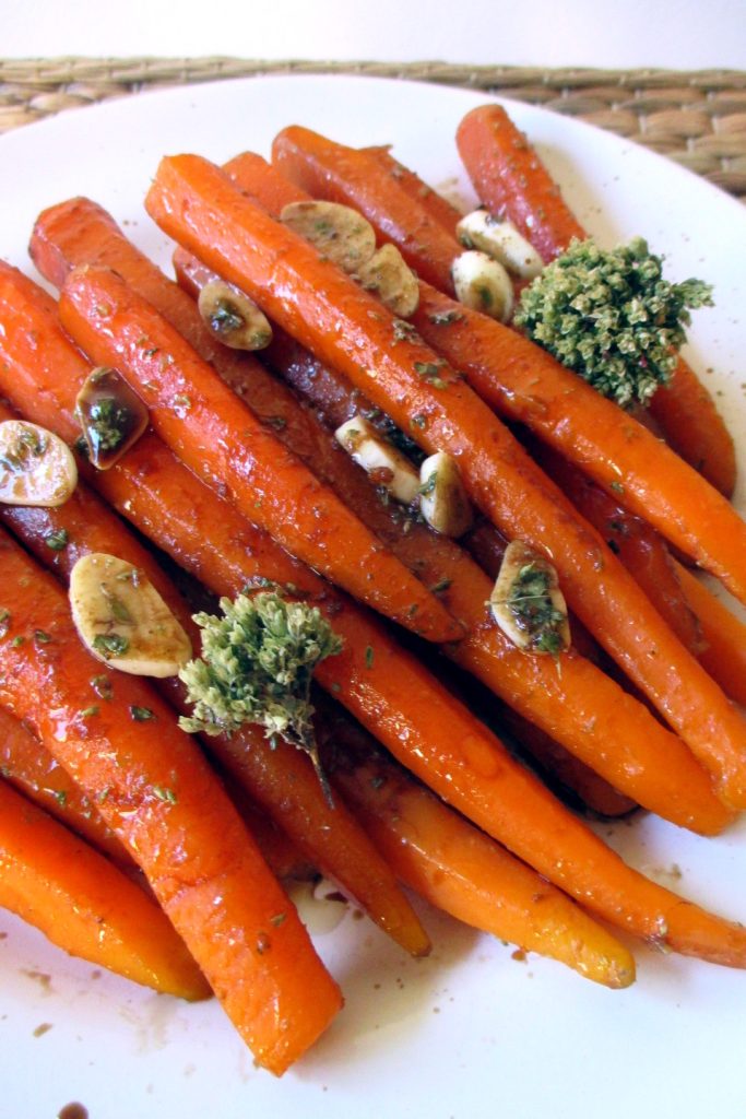 Cenouras com balsâmico e orégano, Mangia senza Pancia