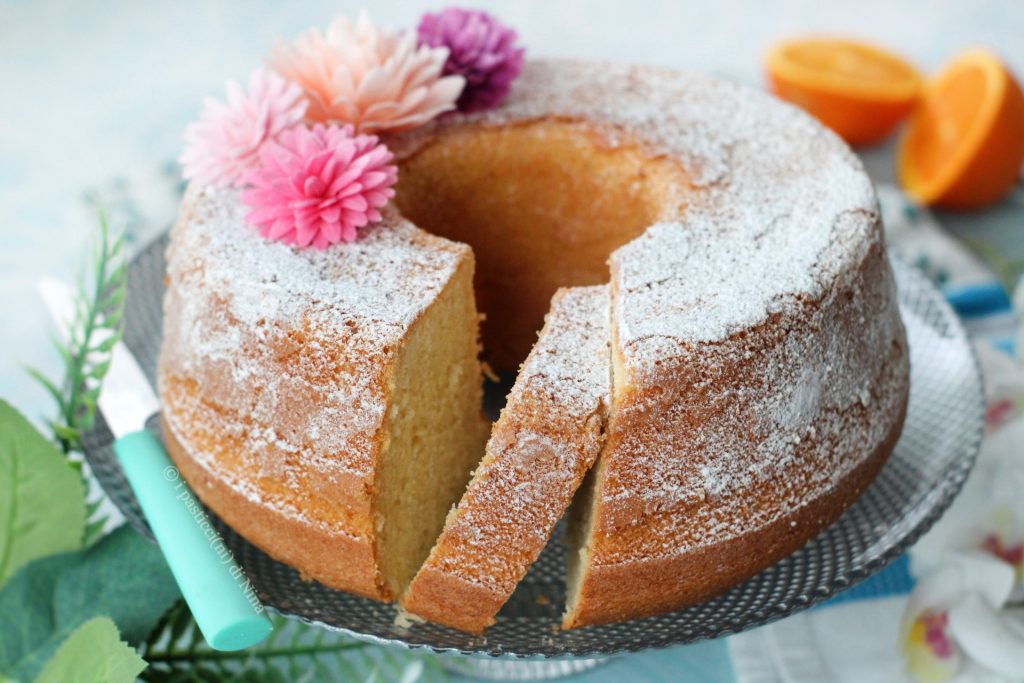 Chiffon cake de laranja receita original bolo elegante i pasticcini di Nina