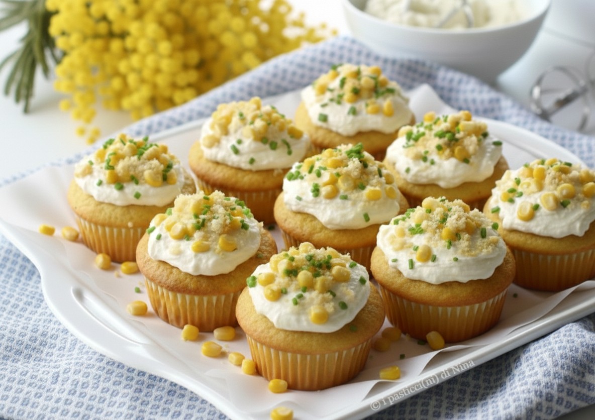 CUPCAKES MIMOSA SALGADOS