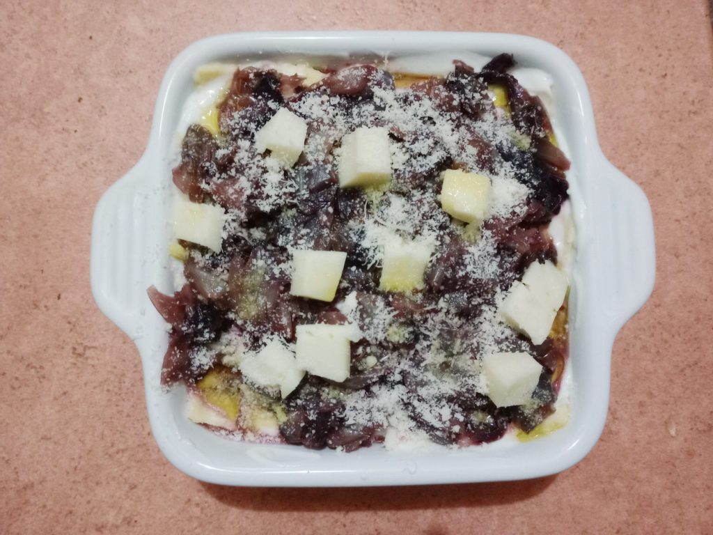 lasanha de radicchio