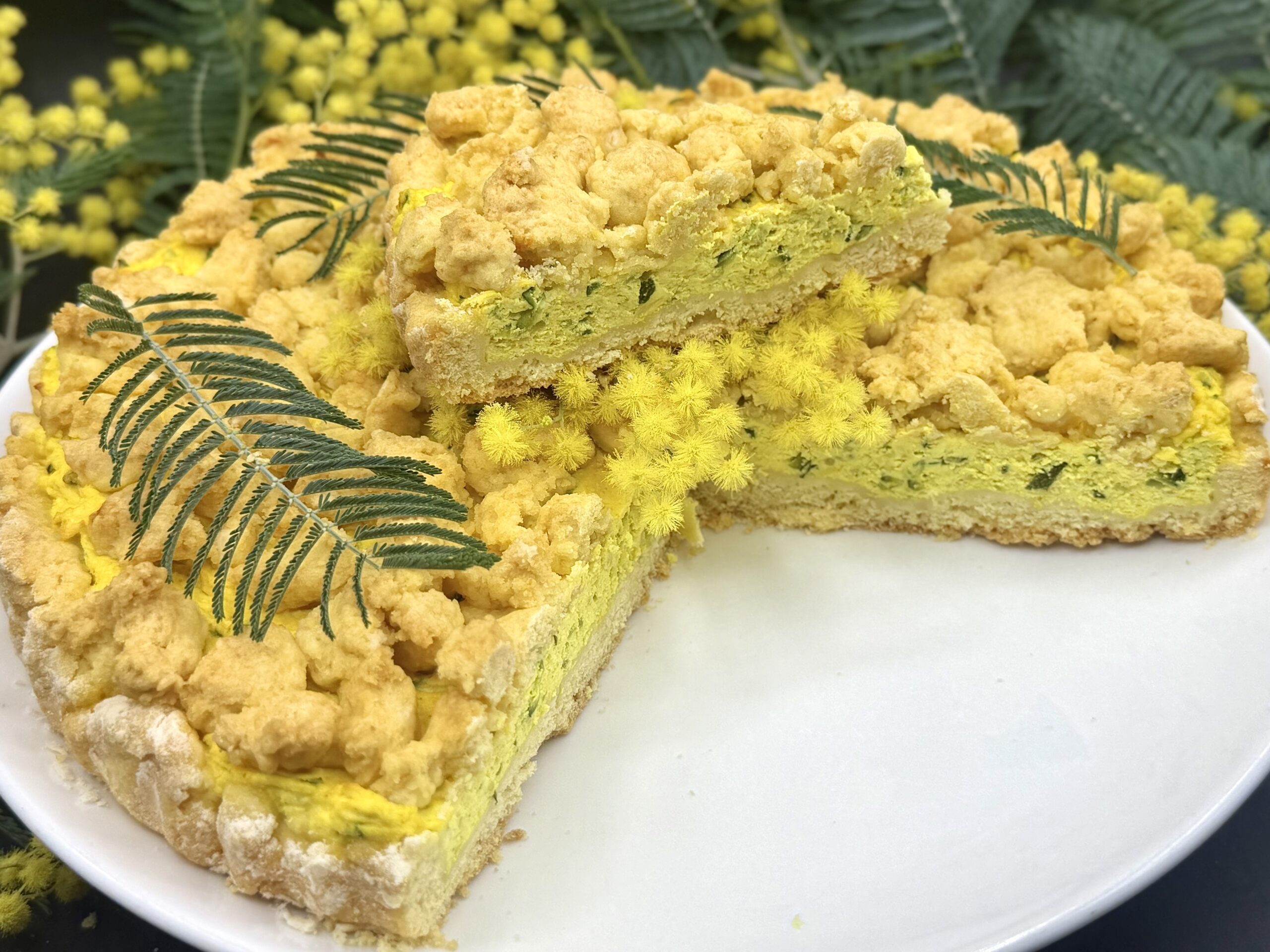 Torta Mimosa Salgada com Ricota e Abobrinha – Receita Perfeita para 8 de Março