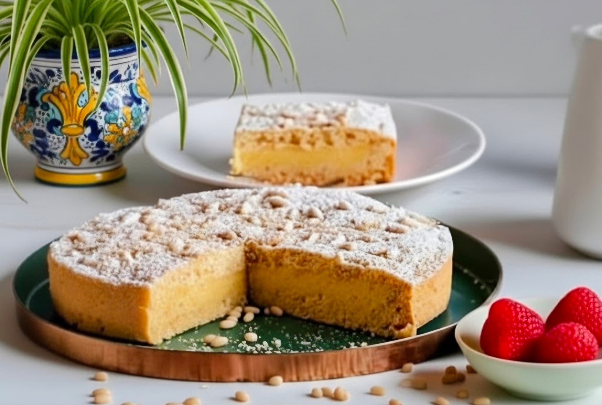 O bolo da Vovó com farinha FiberPasta