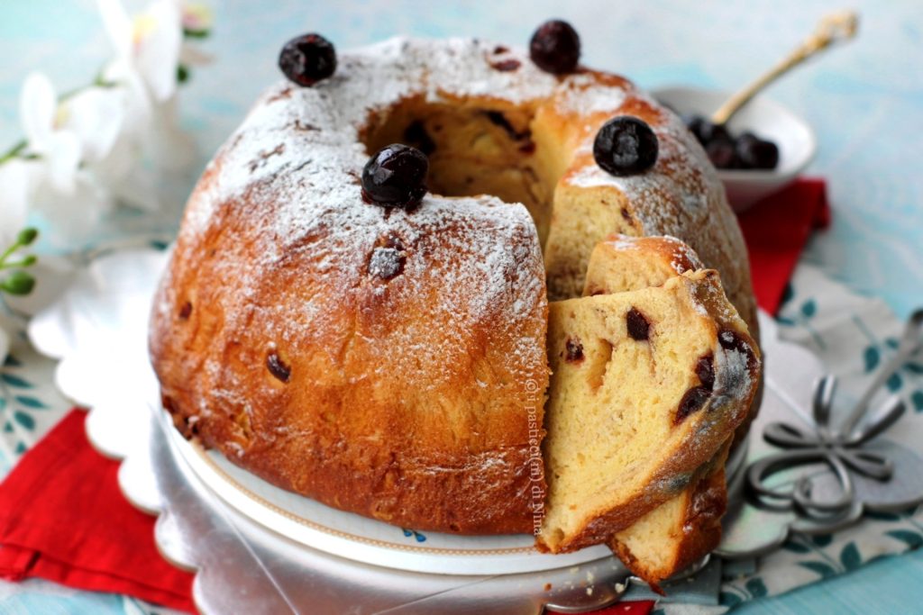 Kugelhopf ou Gugelhupf com amarena receita tradicional macia e perfumada os docinhos da Nina