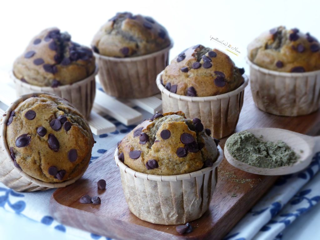 muffin de claras com farinha de cânhamo