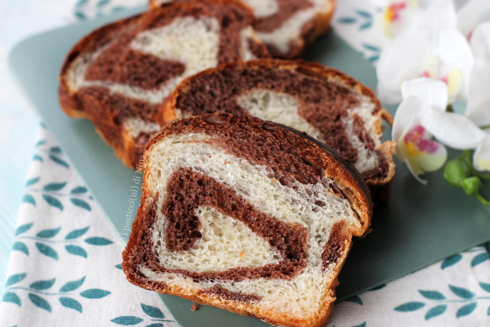 PÃO DE FORMA BICOLOR