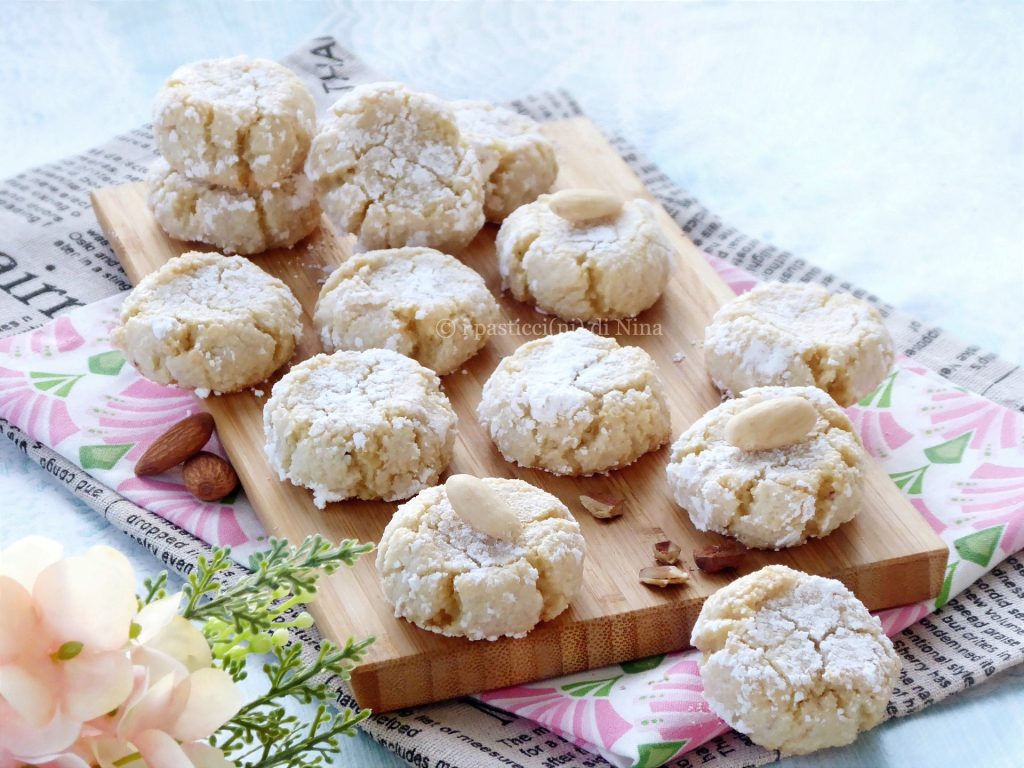 Pastas de amêndoa sicilianas docinhos macios e perfumados preparados com uma massa feita só com claras e só com farinha de amêndoas os docinhos da Nina