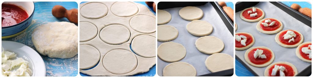 pizzinhas rápidas com fermento químico e cream cheese na massa receitas i pasticcini di nina buffet mini pizzas