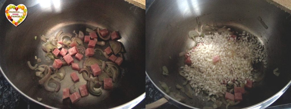 Risoto cremoso de ervilhas, Mangia senza Pancia