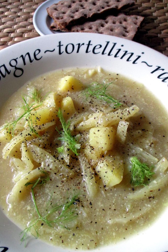 Sopa de erva-doce e batata, Mangia senza Pancia
