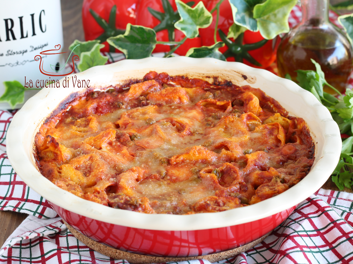 Tortellini Gratinados no Forno – Receita Fácil e Saborosa – episódio TV A cucina di Vane