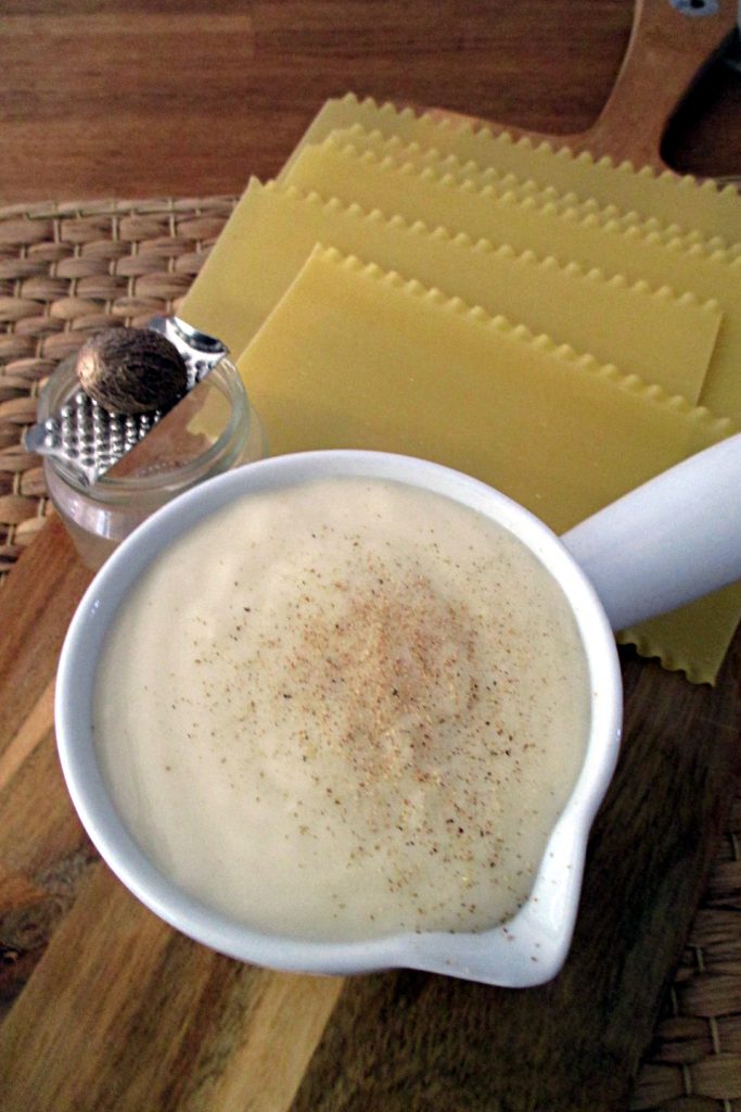 Bechamel vegano light, Mangia senza Pancia