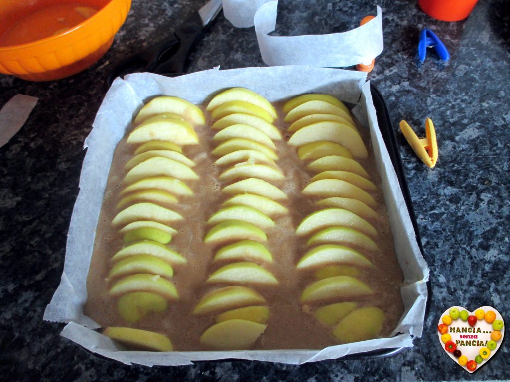 Bolo de maçã com claras (bolo fit), Mangia senza Pancia