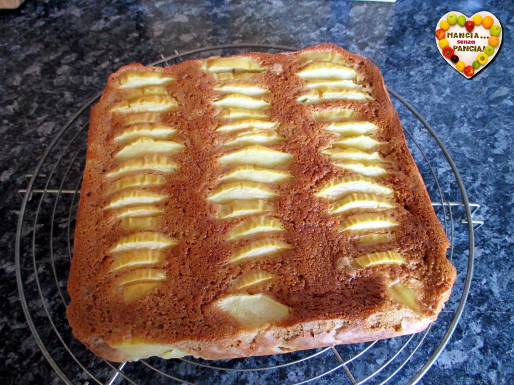 Bolo de maçã com claras (bolo fit), Mangia senza Pancia