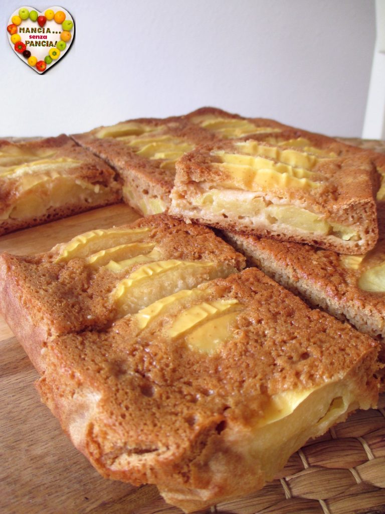 Bolo de maçã com claras (bolo fit), Mangia senza Pancia