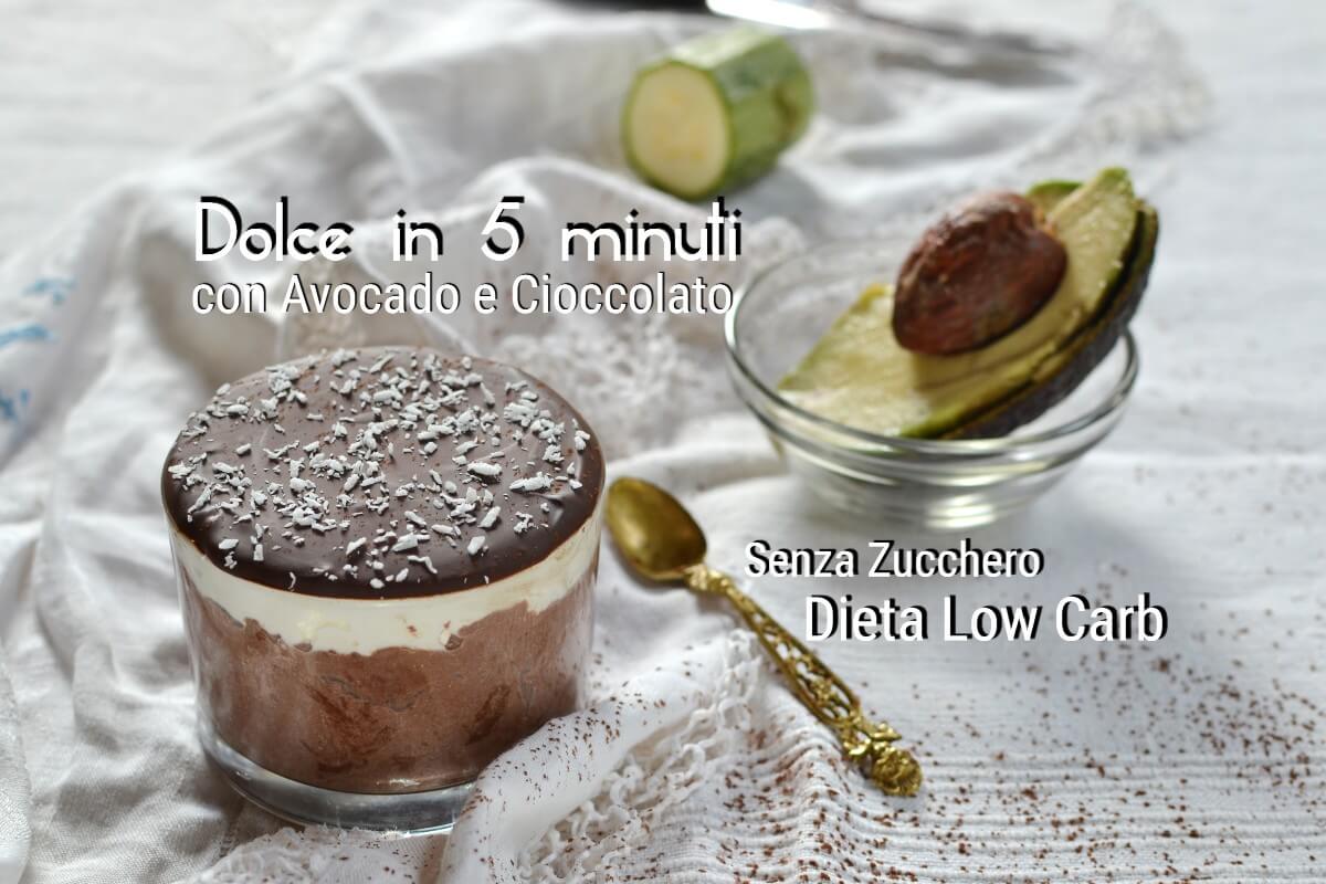 Doce de abacate e chocolate sem açúcar, pronto em 5 minutos