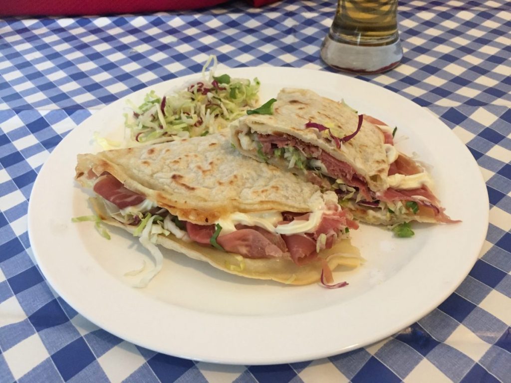 piadina pronta em 5 minutos