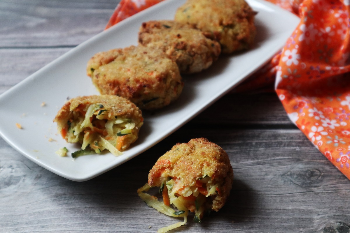 Almôndegas de legumes na airfryer