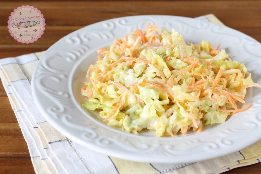 salada de repolho e cenoura