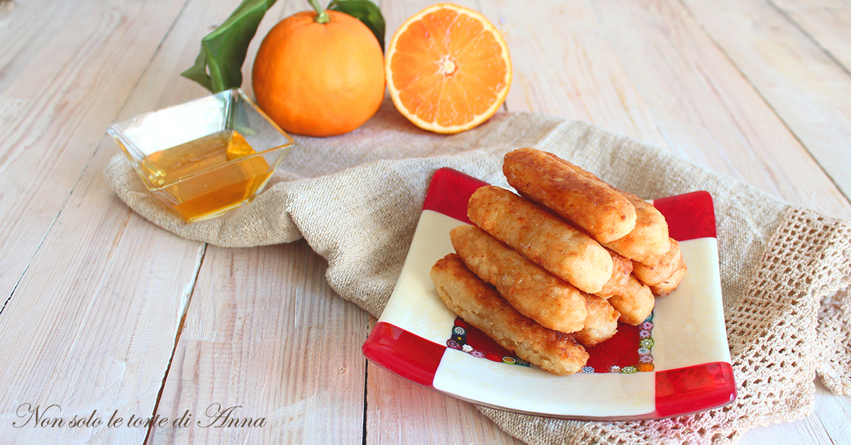 Zeppole de arroz sem lactose