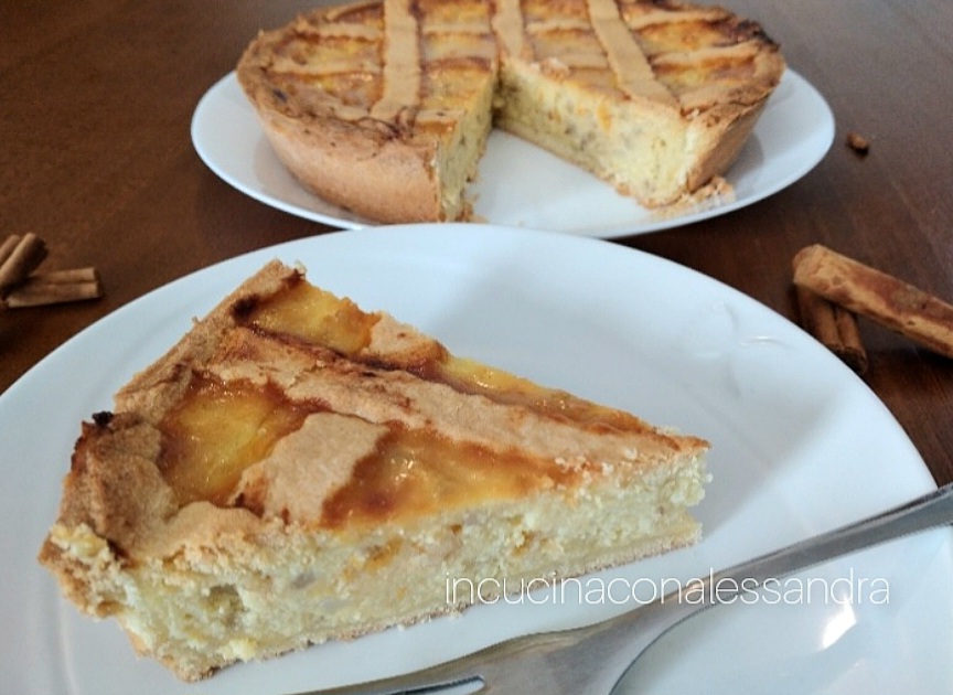 Pastiera napolitana sem banha