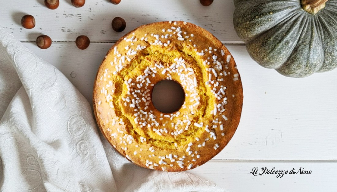 BOLO DE ABÓBORA E AVELÃS