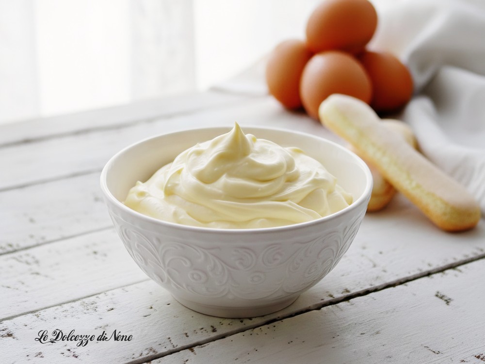 CREME DE MASCARPONE COM OVOS PASTEURIZADOS