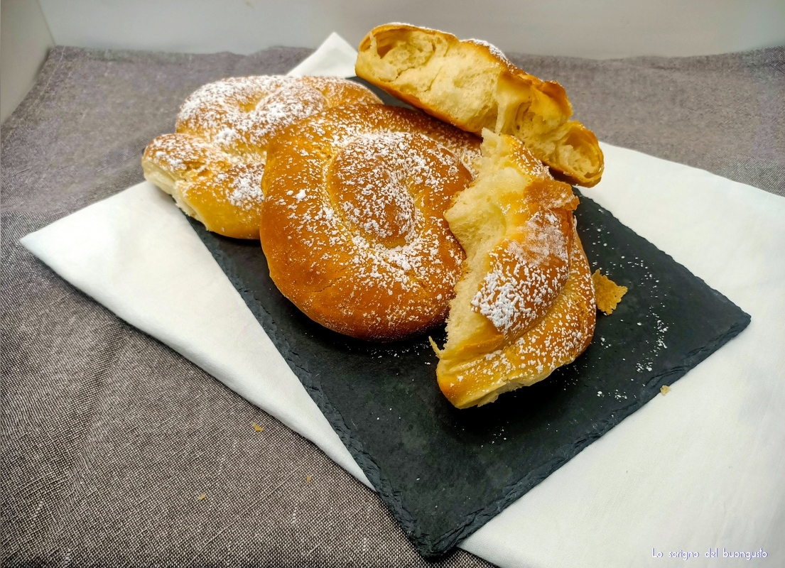 Ensaimadas brioche de Maiorca