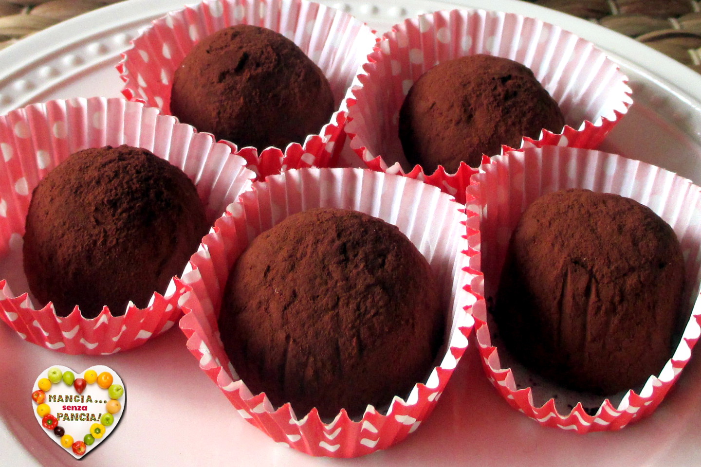Bolinhas de chocolate light