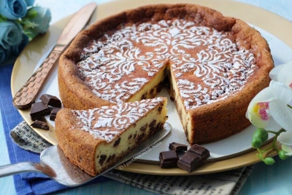 bolo light ricota e chocolate sem açúcar sem manteiga e sem farinha receita i pasticcini di Nina