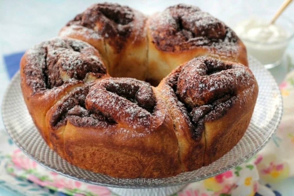 brioche com iogurte grego e chocolate sem manteiga receita i pasticcini di Nina