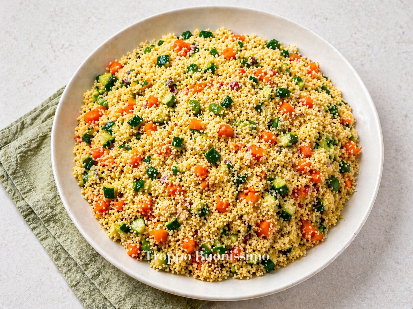 Couscous com legumes