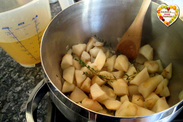 Creme de topinambur, Mangia senza Pancia