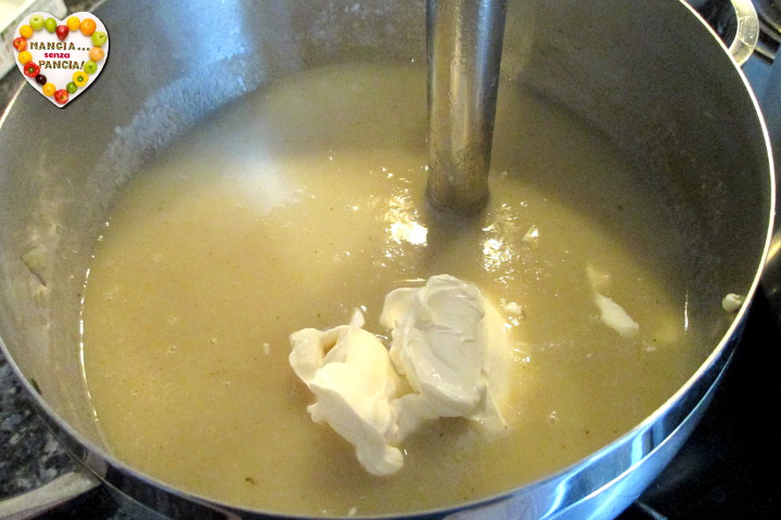 Creme de topinambur, Mangia senza Pancia