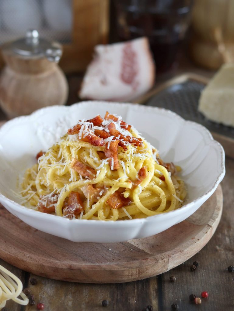 Espaguete à carbonara