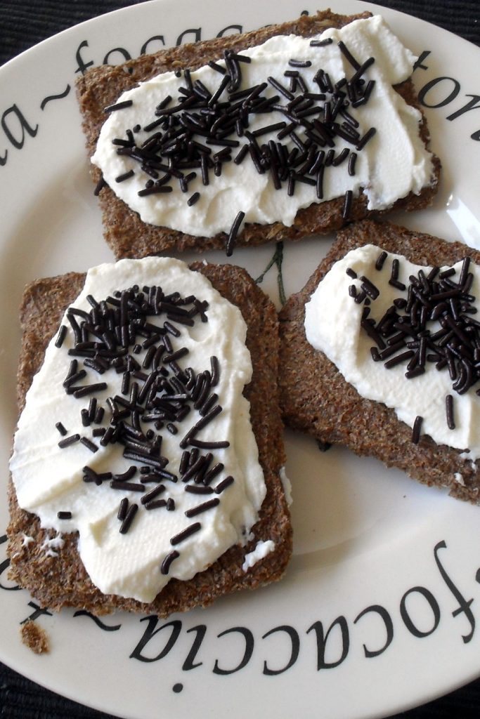 Fatias com ricota e chocolate, Mangia senza Pancia