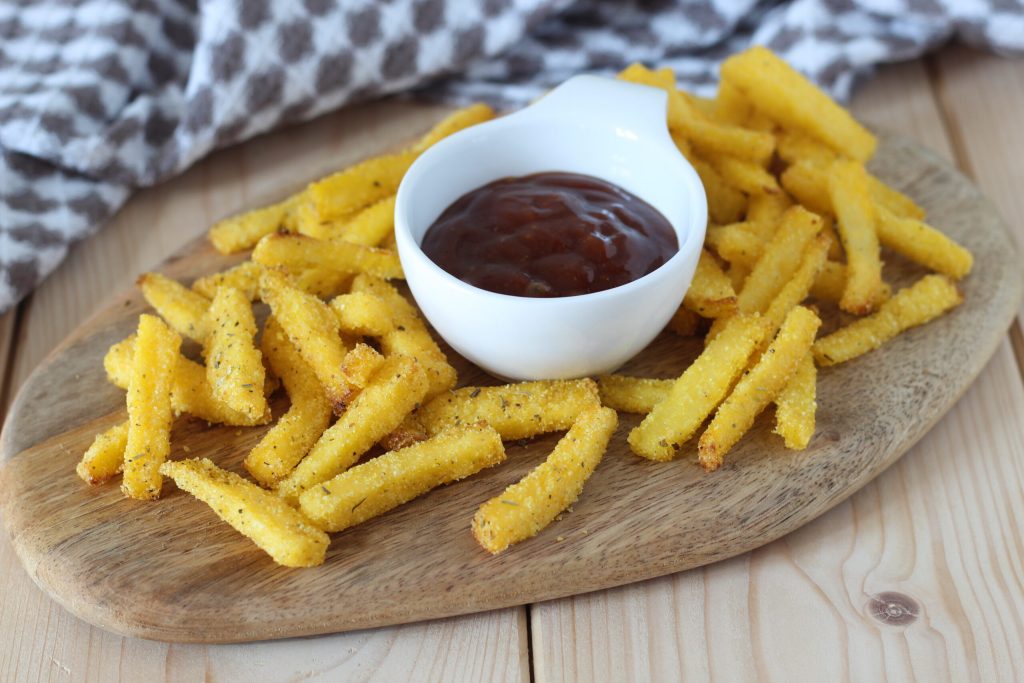 palitos de polenta na air fryer