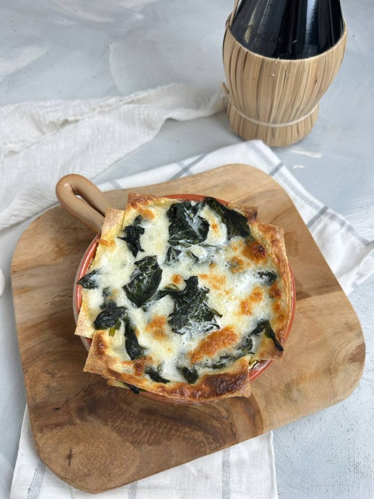 LASANHA DE ESPINAFRE