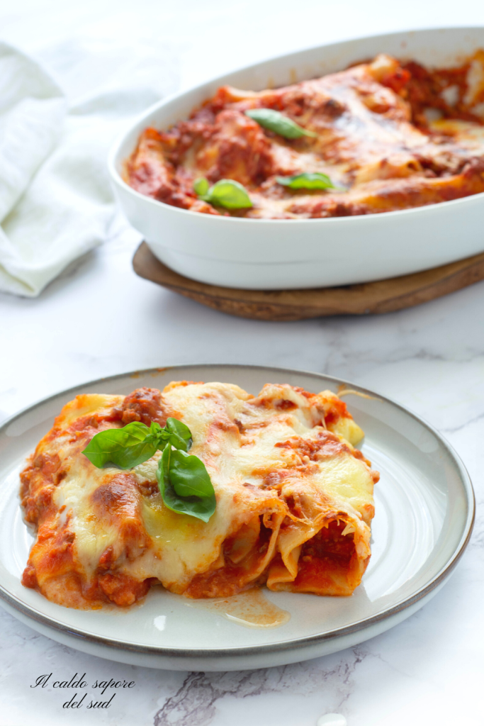 Cannelloni ao ragù e bechamel receita da vovó