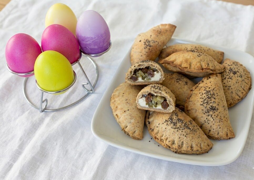 Panzerotti integrais assados