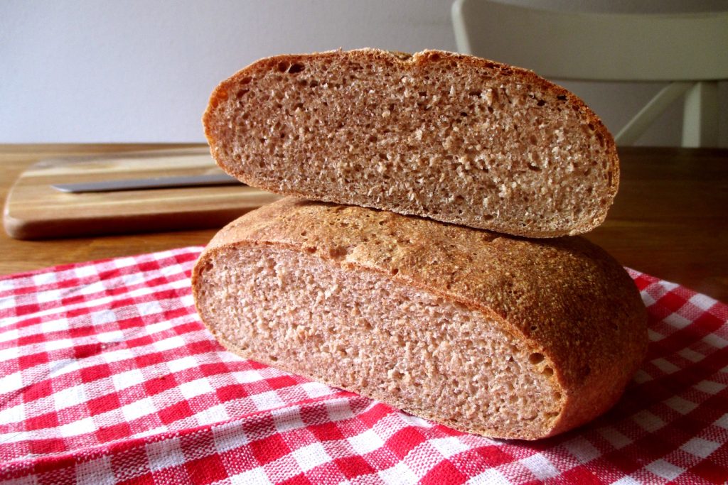 Pão integral na airfryer, Mangia senza Pancia