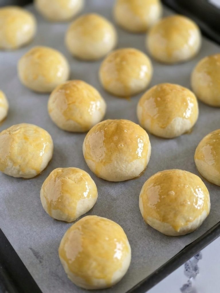 Pãezinhos de leite para festas em buffet