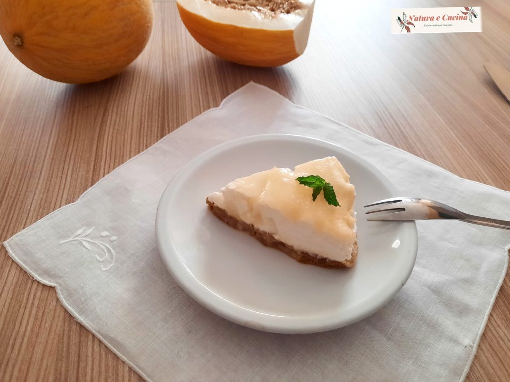 cheesecake de melão