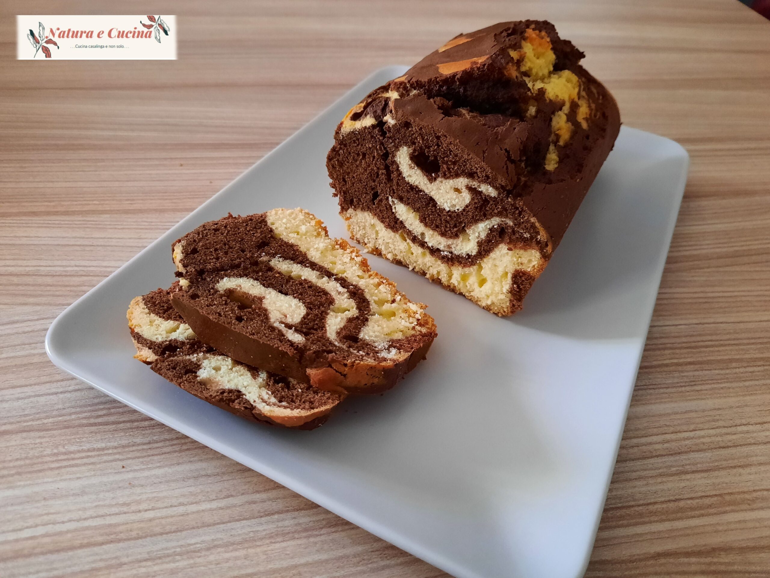 Plumcake marmorizado